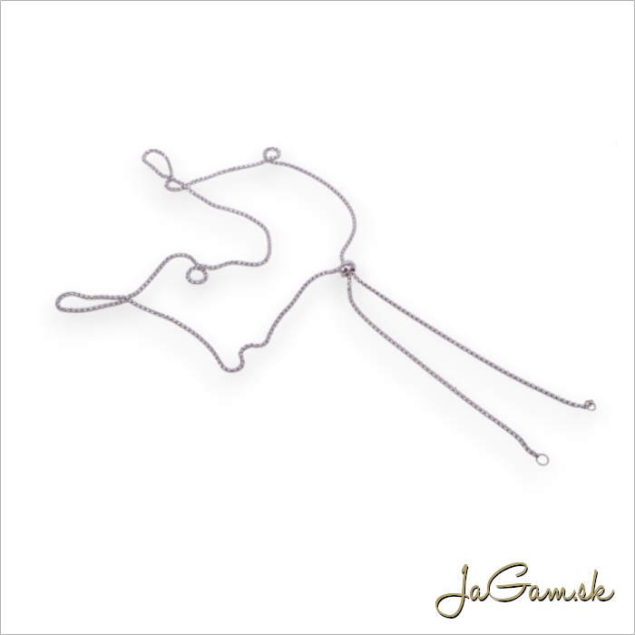 Retiazka nastaviteľná 2mm - 60 cm CHIRURGICKÁ OCEĽ, 1ks (ch1711)